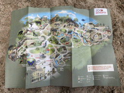 Map of the Antwerp Zoo