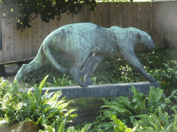 Panther statue at the Antwerp Zoo