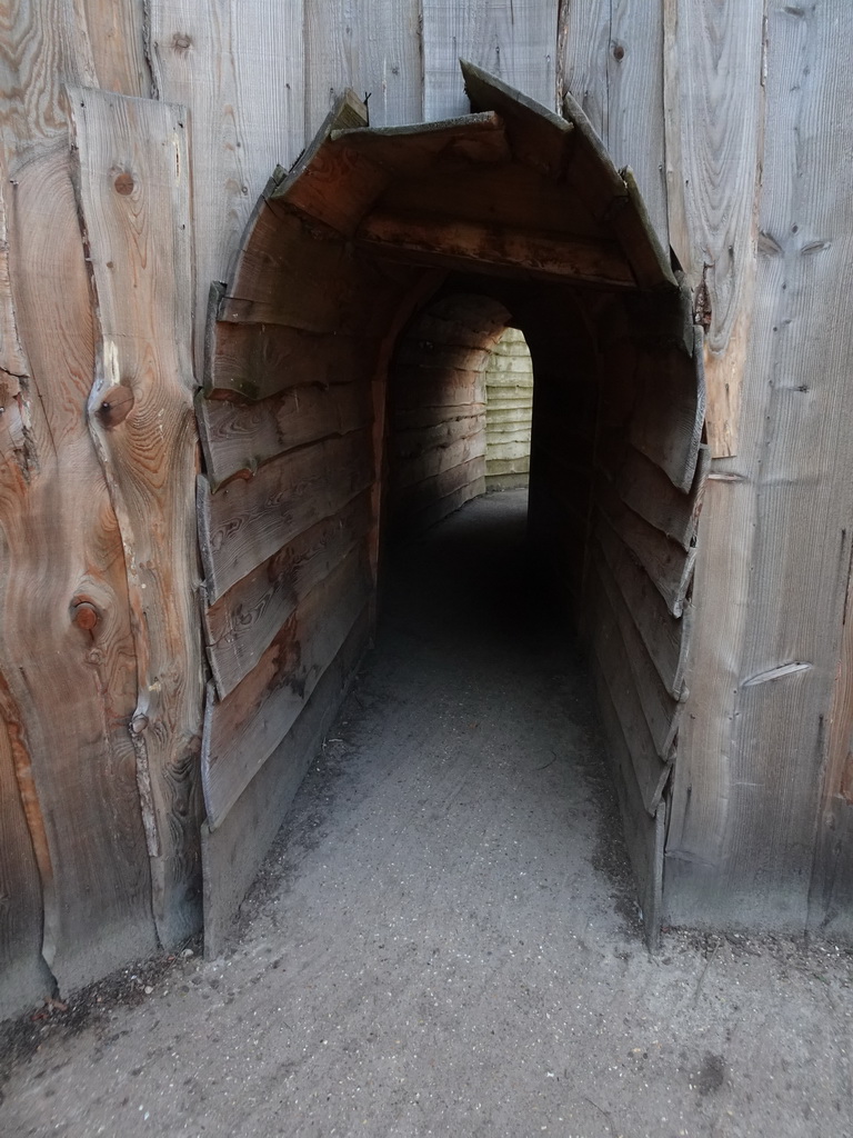 Tunnel at the Bear Valley playground at the Antwerp Zoo