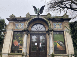 Facade of the Bird Building at the Antwerp Zoo