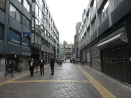 Diamond shops at the Hoveniersstraat street