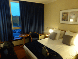 Our room in the Crowne Plaza Antwerp hotel