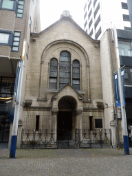 Front of the Portuguese Synagogue at the Hoveniersstraat street