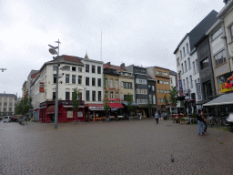 Square at the crossing of the Statiestraat street and the Breydelstraat street
