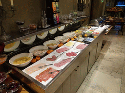 Breakfast buffet at the Plaza Hotel Antwerp