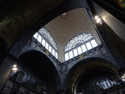 Ceiling of the main hall of the Antwerpen-Centraal railway station