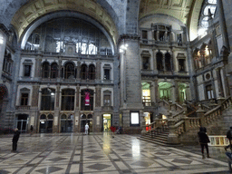 Main hall of the Antwerpen-Centraal railway station