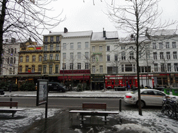 Shops and restaurants at the Keyserlei street