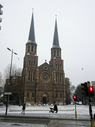 Front of the Nativity of Christ Orthodox Church at the Loosplaats square