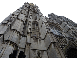 Facade of the Cathedral of Our Lady, viewed from the Handschoenmarkt square