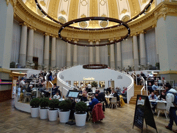 The Faits d`Anvers restaurant at the Stadsfeestzaal shopping center