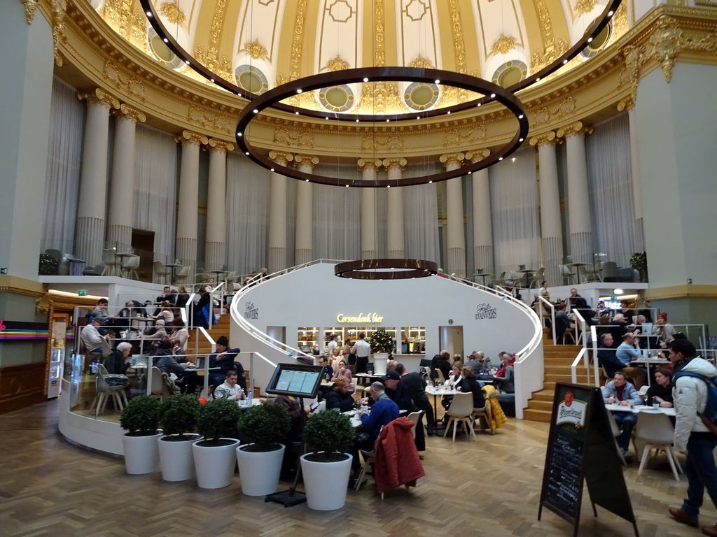 The Faits d`Anvers restaurant at the Stadsfeestzaal shopping center