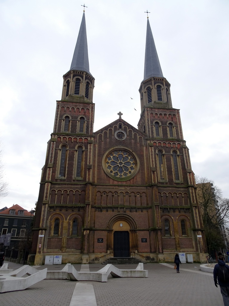 Front of the Nativity of Christ Orthodox Church at the Loosplaats square