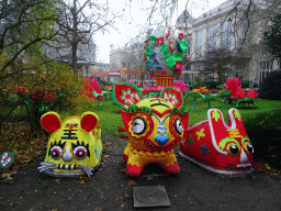 China Light statues at the Antwerp Zoo