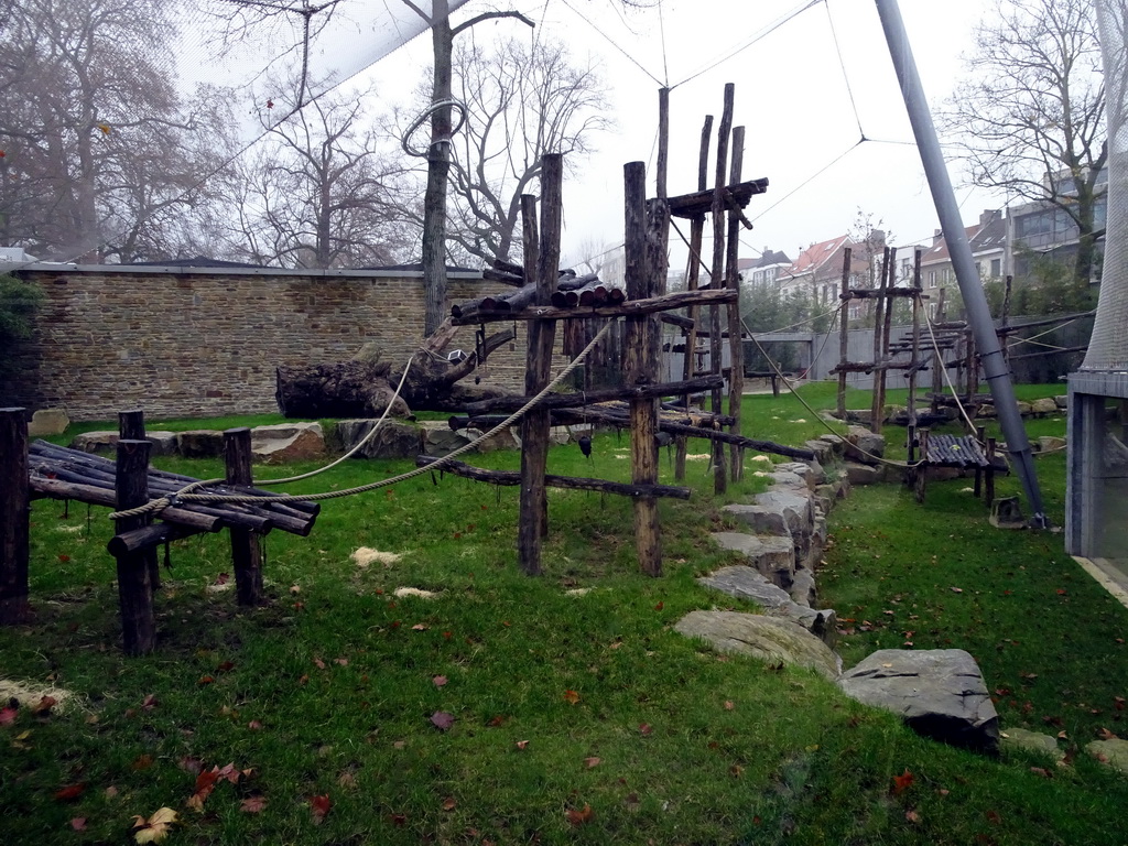 Exterior of the Primate Building at the Antwerp Zoo