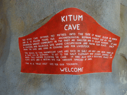 Information on the Kitum Cave at Antwerp Zoo