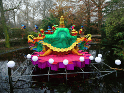 China Light Turtle statue at the Antwerp Zoo