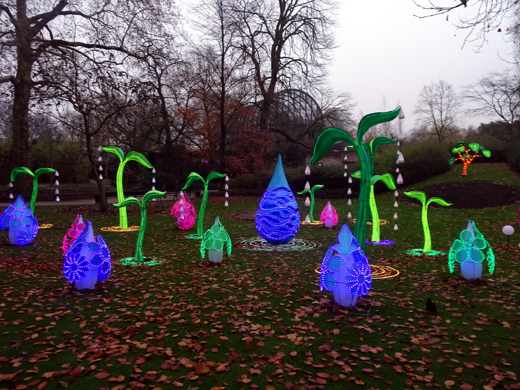 China Light statues at the Antwerp Zoo