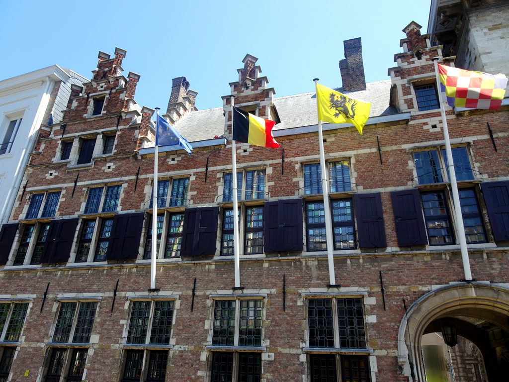 Facade of the Rubens House at the Wapper street