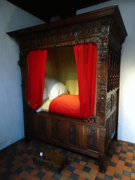 Canopy bed at the First Floor of the Rubens House