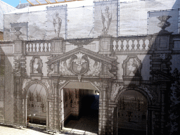 The portico of the Rubens House, viewed from the First Floor