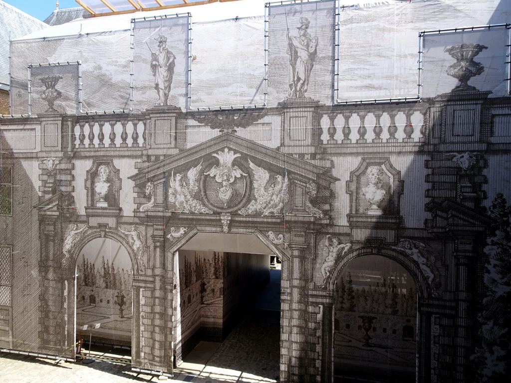The portico of the Rubens House, viewed from the First Floor
