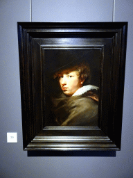 Self-portrait by Anthony van Dyck at the Artist`s Studio at the Ground Floor of the Rubens House