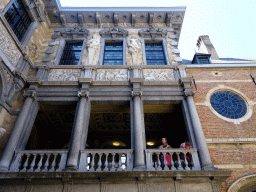 The First and Second Floor of the Rubens House, viewed from the courtyard