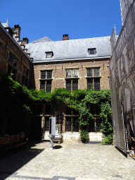 The courtyard of the Rubens House