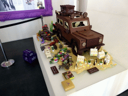 Chocolate jeep at the Chocolate Line shop at the Ground Floor of the Right Wing of the Paleis op de Meir palace