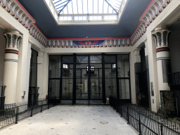 Interior of the Egyptian Temple at the Antwerp Zoo