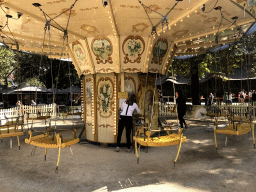 Carousel at the Belle Époque Square at the Antwerp Zoo