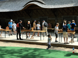 Max and several games at the Belle Époque Square at the Antwerp Zoo