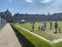 Southwest side of the Palace Garden and west side of Het Loo Palace, during the Princes and Princesses Day