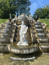 Fountain at the west center of the Palace Garden of Het Loo Palace