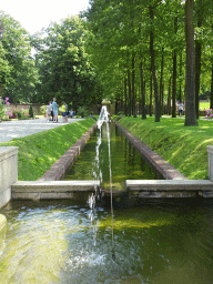 Fountain at the border of the center and the north side of the Palace Garden of Het Loo Palace