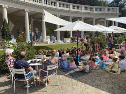 Theatre at the east side of the Colonnades at the north side of the Palace Garden of Het Loo Palace