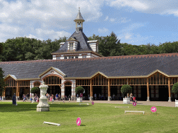 Front of the Stables at the Stallenplein square at Het Loo Palace, during the Princes and Princesses Day