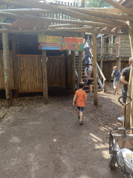 Max at the Huis van NAAAP playground at the Apenheul zoo