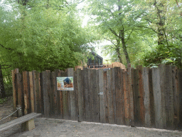 Front of the Apenheul lodge at the Apenheul zoo