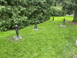 Statues at the Stadspark Berg & Bos