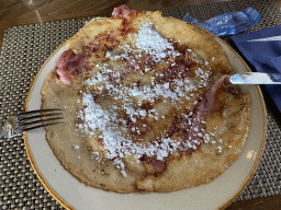 Pancake at the Boschvijver restaurant at the Stadspark Berg & Bos