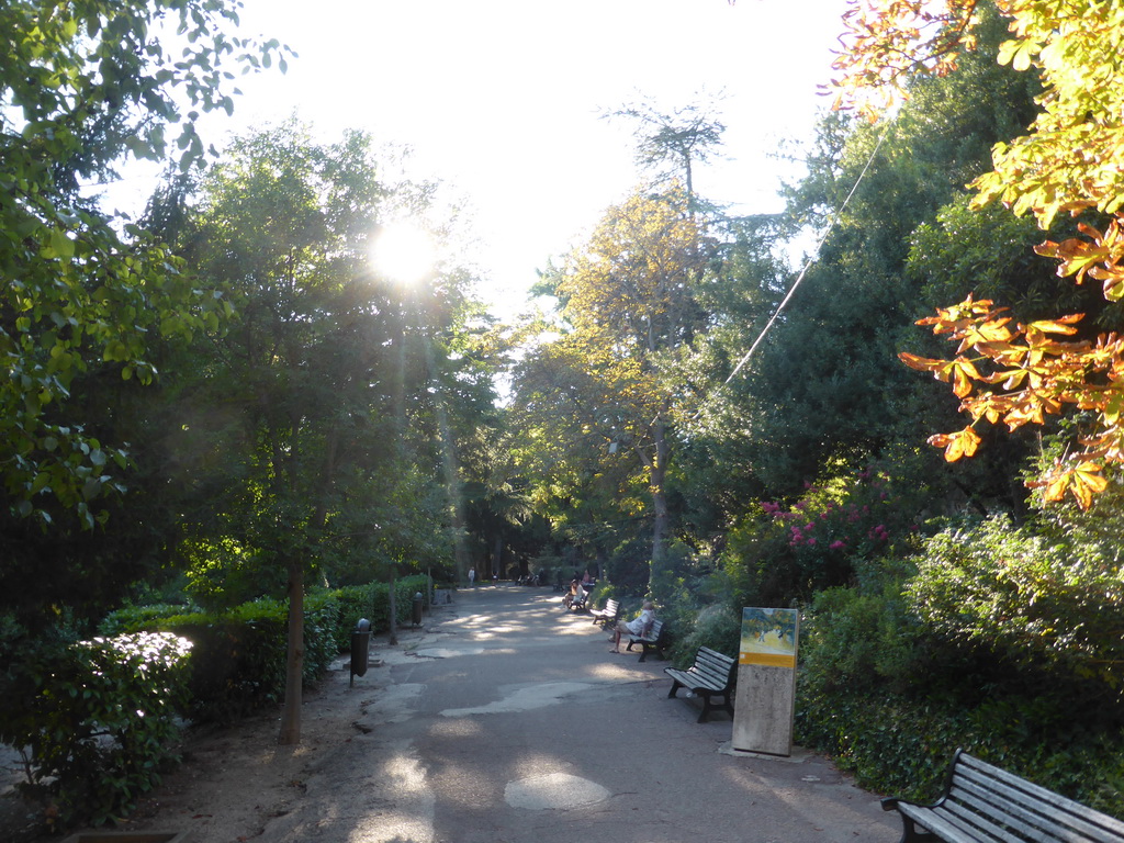 The Jardin d`Été garden