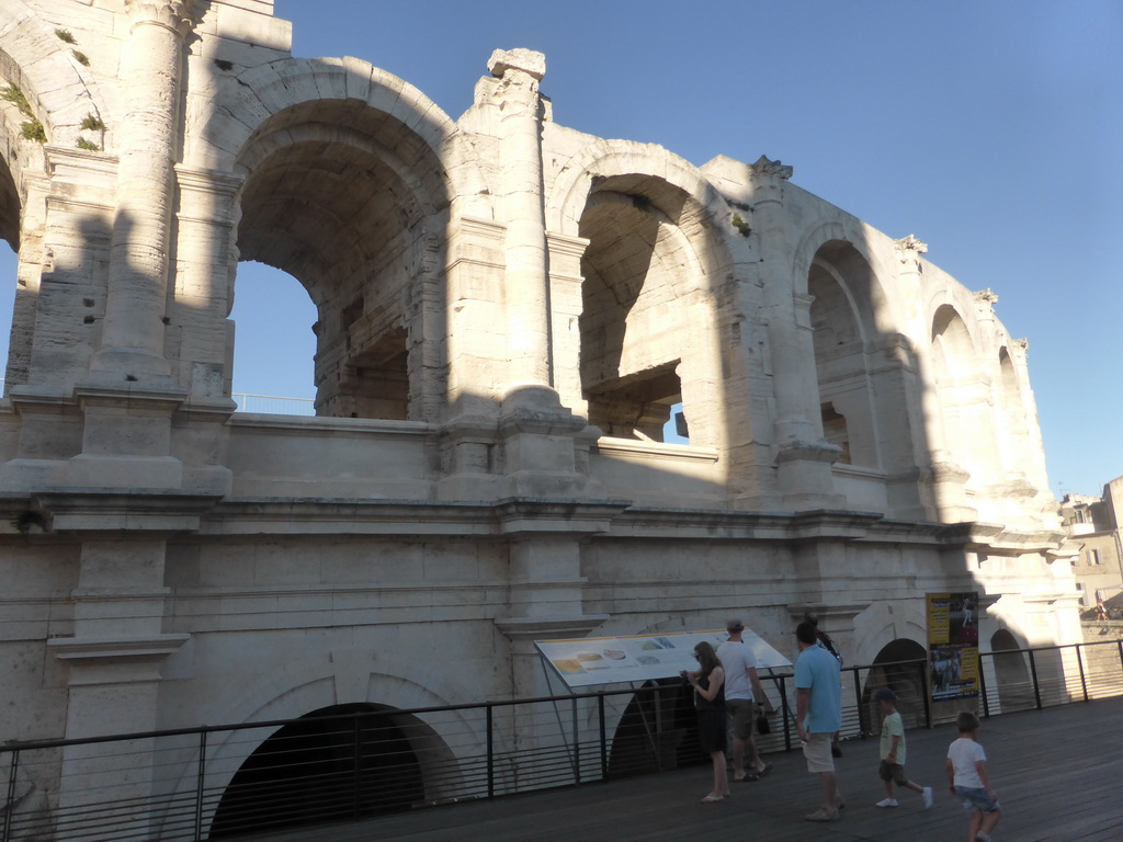 Southwest side of the Arles Amphitheatre