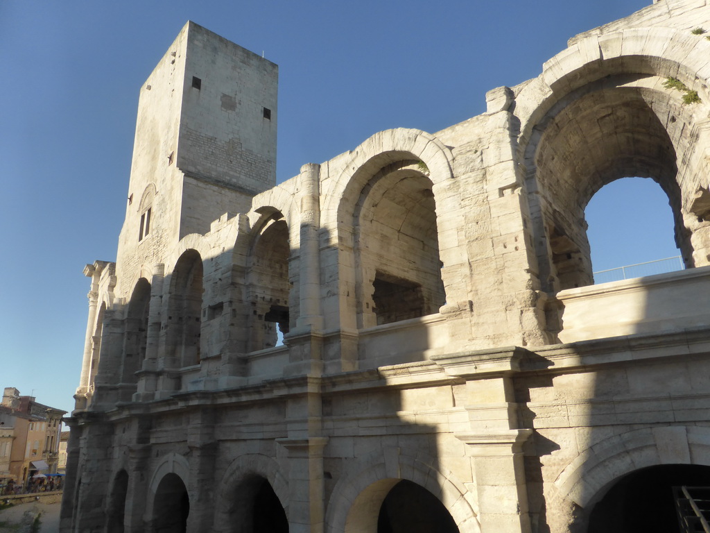 West side of the Arles Amphitheatre