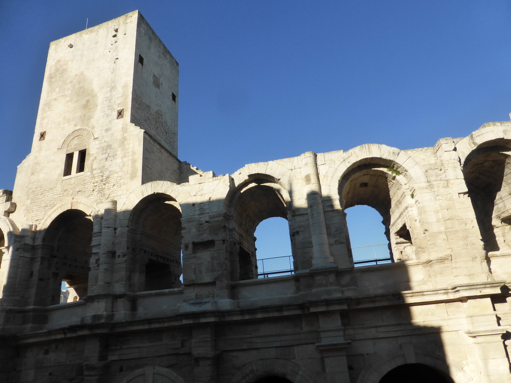 West side of the Arles Amphitheatre