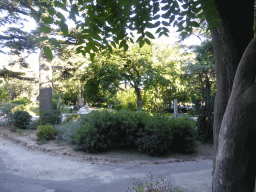 West side of the Jardin d`Été garden