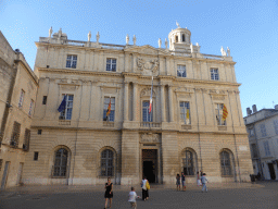 Front of the City Hall at the Place de la République square