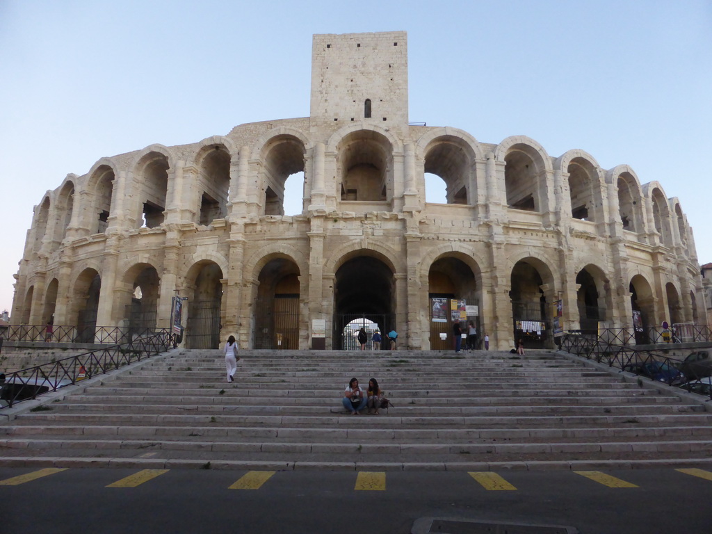 North side of the Arles Amphitheatre