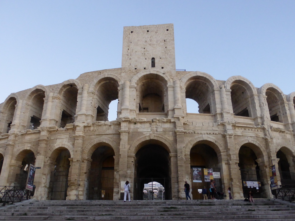 North side of the Arles Amphitheatre
